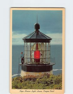 Postcard Cape Meares Light House Oregon Coast Cape Meares Oregon USA