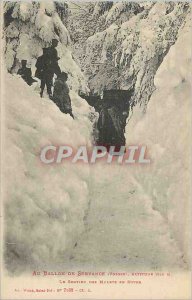 Postcard Old Bollon At Servance (Vosges) Alt 1210 m Trail in Winter Army Mules