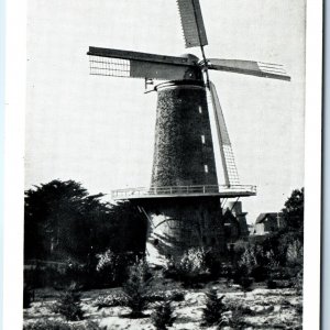 1938 San Francisco, CA Golden Gate Park Windmill JC Bardell Mini Postcard A77