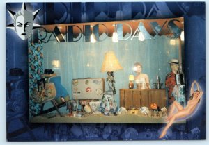 WATERLOO, LONDON England UK ~ Advertising RADIO DAYS Masquerade 4x6 Postcard