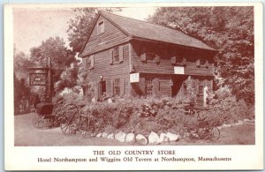 M-72821 The Old Country Store Hotel Northampton & Wiggins Old Tavern at North...