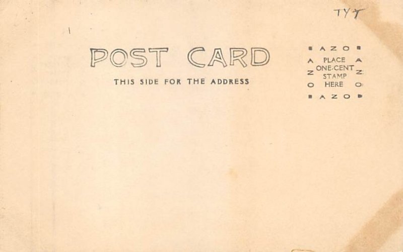 Unknown Train Station Railroad, Train Postcard