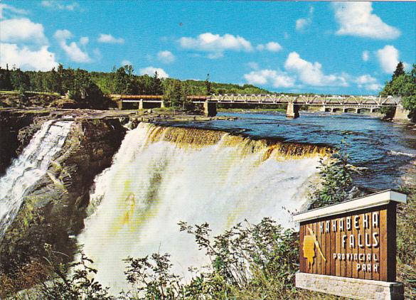 Canada Kakabeka Falls and Legend of Green Mantle Ontario