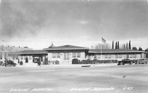 Autos Douglas Arizona Hospital 1940s RPPC Photo Postcard 6710