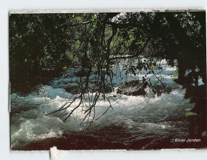 Postcard The Jordan River, Upper Galilee, Israel