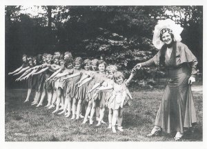 Tooting Bec Common London School Council Children Ballet Dancing Postcard