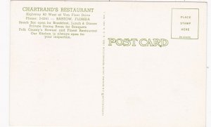 Florida Bartow Chartrand's Restaurant sk4916