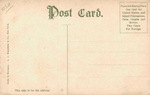 USA - Looking Down Main St. Pawtucket Vintage Postcard 04.15