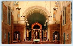 ROCHESTER, MN ~ Assisi Heights CHAPEL OUR LADY OF LOURDES c1960s  Postcard