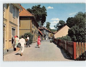 Postcard Stora Gatan, Sigtuna, Sweden