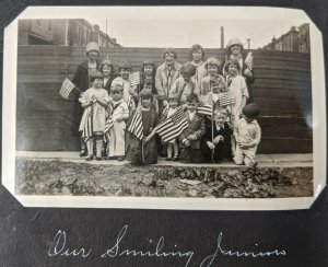 1920s era Gray Line Bus Old Photo and Album Camping Valley Forge Asbury Park