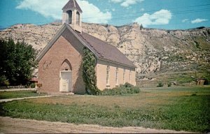 North Dakota Medora Church Built By Marquis DeMores 1883