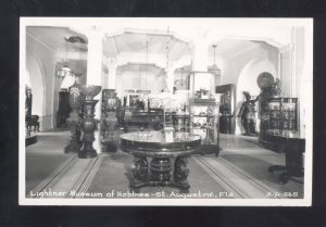RPPC ST. AUGUSTINE FLORIDA LIGHTNER MUSEUM OF HOBBIES REAL PHOTO POSTCARD