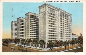 General Motor Building Largest Office Building  - Detroit, Michigan MI