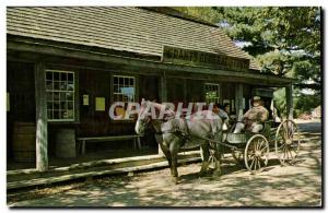 Old Postcard The Entrance to Grant Miner's General Store Old Village Stubridge