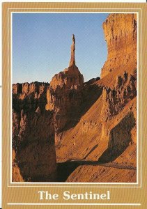 America Postcard - The Sentinel - Bryce Canyon National Park - Utah    ZZ330