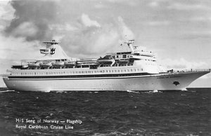 Song Of Norway 1970, Real Photo Song Of Norway, Royal Caribbean Cruise Lines ...