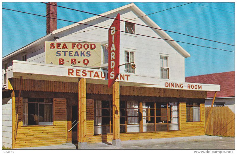 Exterior,  Biard's Restaurant,  Perce,  Quebec,  Canada,  40-60s