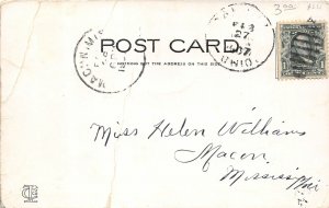 H83/ Jackson Ohio Postcard c1910 South Street Homes  97