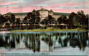 Postcard NC Western Inn Lake Toxaway In the Beautiful Sapphire Country 1910 S76