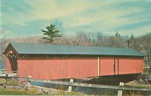 Ware River Covered Bridge, Ware, Massachusetts ,MA, Chrome