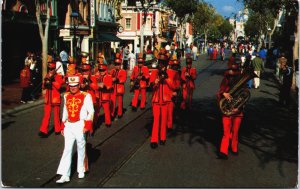 The Disneyland Band Anaheim California Postcard C294
