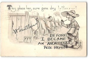 Before I Became An Architect Pete Herold Wheatland Marysville CA 1912 Farrming