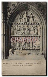 Postcard Old Chapel St Flour Purgatory Interior of the Cathedral