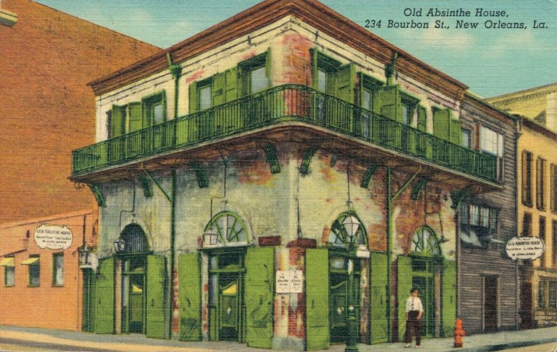 USA Old Absinthe House Bourbon St New Orleans 03.82