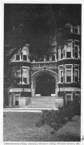 Administration Bldg, Webster College, Webster Groves, MO c1920s Vintage Postcard