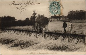 CPA AUXONNE - Barrage mobile (116047)