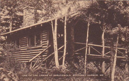 One Of The Cabins At Sprucewold Boothbay Harbor Maine