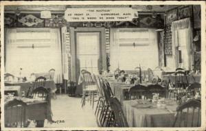 Marblehead MA The Nautilus Interior Postcard