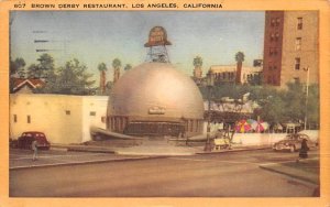 Brown Derby Restaurant Los Angeles California  