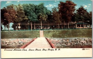 Postcard NY Bay Ridge - Crescent Athletic Club - Shore Road