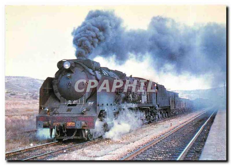 Postcard Modern Locomotora de vapor