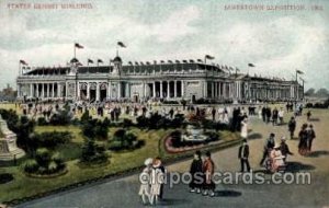 States Exhibit Bld. Jamestown Exposition 1907, Near Norfolk, Virginia, USA Un...