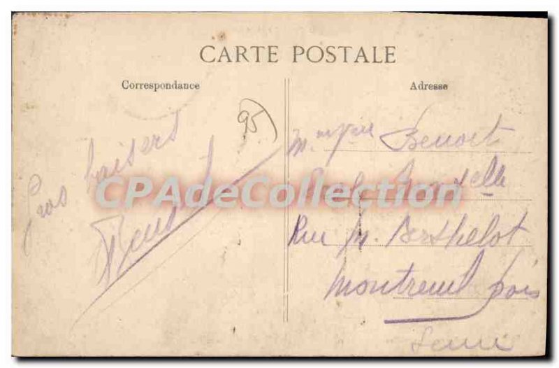 Postcard Old Chateau Royaumont