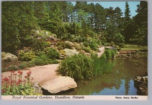 The Rock Garden, Royal Botanical Gardens, Hamilton, Ontario, Chrome Postcard