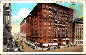 USA Spitzer Building Toledo Ohio Vintage Postcard 09.66