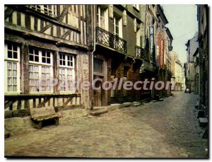 Postcard Modern Rennes La Rue Chapter