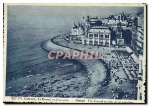 Modern Postcard Ostend Kursaal saw a plane