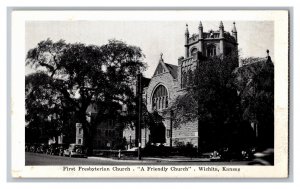 First Presbyterian Church A Friendly Church Wichita Kansas Postcard