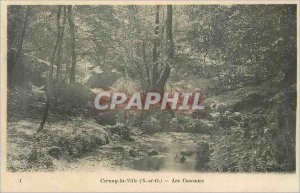 Old Postcard Cernay City S and O Cascades