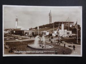 Glasgow BRITISH EMPIRE EXHIBITION 1938 shows Tower & Atlantic Restaurant Old RP