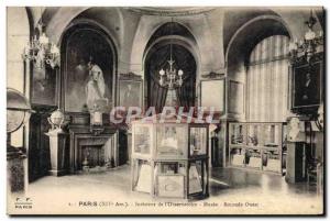 Old Postcard From Paris Interior I & # 39Observatoire West Rotunda Museum