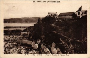 CPA BINIC Plage et Falaises de l'Avant-Port (1295850)