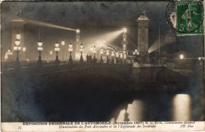 CPA PARIS EXPO de l'Automobile 1907 Esplanade des invalides (1242927)