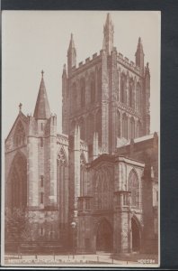 Herefordshire Postcard - Hereford Cathedral From North West    RS8608