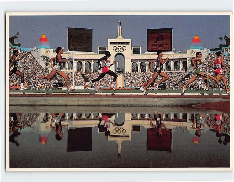 Postcard XXIII Olympiad, Los Angeles, California